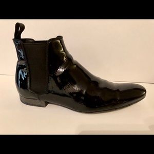 Louis Vuitton patent leather boots 7.5UK = 9US